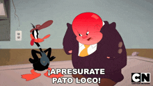 Apresurate Pato Loco Elmer Fudd GIF - Apresurate Pato Loco Elmer Fudd Pato Lucas GIFs