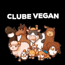 vegan weggan clube animals farme
