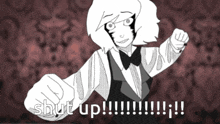 The Distortionist Ghost And Pals GIF - The Distortionist Ghost And Pals Shut Up GIFs