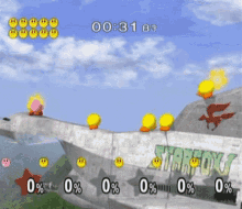 Kirby Yellow Kirby GIF - Kirby Yellow Kirby Warp Star GIFs