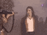 Lobotomiesrus Michael Jackson Lowering Gun GIF - Lobotomiesrus Michael Jackson Lowering Gun GIFs