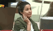 Hina Khan Make Face GIF - Hina Khan Make Face Chewing GIFs