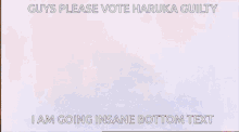Milgram Haruka Sakurai GIF - Milgram Haruka Sakurai Haruka Milgram GIFs