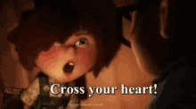 Up Cross Your Heart GIF - Up Cross Your Heart Pixar GIFs