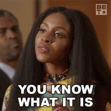 You Know What It Is Nia Bullock GIF - You Know What It Is Nia Bullock Games People Play GIFs