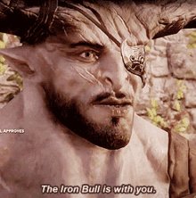 iron bull dragon age inquisition with you