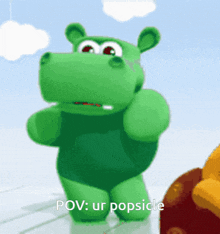 Hippo Dancing GIF - Hippo Dancing Popsicle GIFs