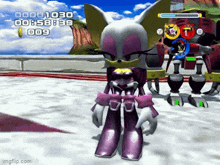 Rouge The Bat Sexy Wink Sonic Heroes GIF - Rouge The Bat Sexy Wink Rouge Sonic Heroes GIFs