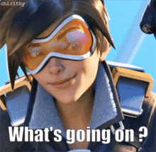Whats Going On Overwatch GIF - Whats Going On Overwatch Tracer GIFs