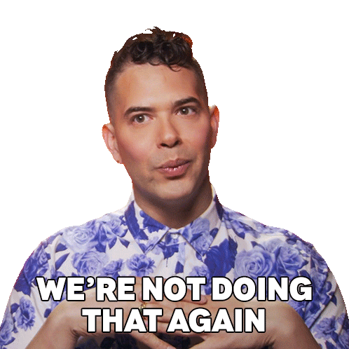 We'Re Not Doing That Again Alexis Michelle Sticker - We'Re Not Doing That Again Alexis Michelle Rupaul’s Drag Race All Stars Stickers
