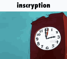 Inscryption Clock GIF