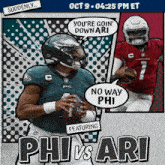 Arizona Cardinals Vs. Philadelphia Eagles Pre Game GIF - Nfl National Football League Football League GIFs