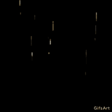 a black background with a bunch of lights coming out of it