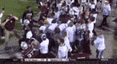 a football game between boston college and north carolina state
