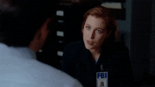 Two Times Gillian Anderson GIF - Two Times Gillian Anderson Dana Scully GIFs