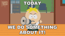 Today We Do Something About It Leopold Butters Stotch GIF - Today We Do Something About It Leopold Butters Stotch South Park GIFs