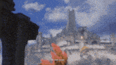 a screenshot of a video game with the words it 's been a while on the bottom