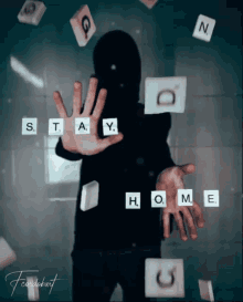 Stay Home Cards GIF - Stay Home Cards Floating GIFs