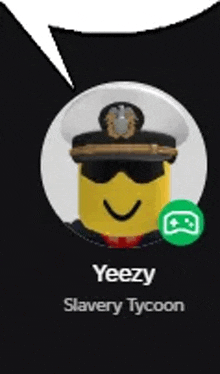 a yellow cartoon character wearing a military hat and sunglasses .