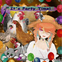 Kiara Takanashi Party GIF - Kiara Takanashi Party Holo En GIFs