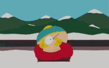 Perfect Spot - Cartman GIF