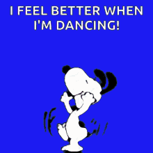 I Feel Better When Im Dancing Snoopy GIF - I Feel Better When Im Dancing Snoopy Snoop GIFs