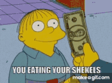 Eating Shekels GIF - Eating Shekels Sniffing GIFs