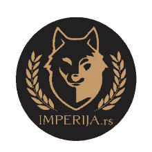 logo imperija vuk crni vuk namig oprema za mobilne
