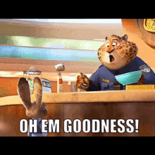 Zootopia Clawhauser GIF