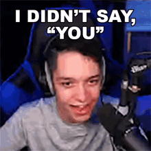 I Didnt Say You Vrax GIF - I Didnt Say You Vrax Im Not Talking About You GIFs
