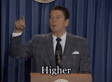 Ronald Reagan President Reagan GIF - Ronald Reagan President Reagan Higher GIFs