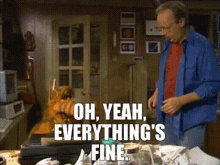 Alf Oh Yeah Everythings Fine GIF - Alf Oh Yeah Everythings Fine Everythings Ok GIFs