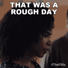 That Was A Rough Day Special Agent Sheryll Barnes GIF - That Was A Rough Day Special Agent Sheryll Barnes Fbi Most Wanted GIFs