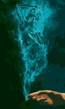 Smokin Angel GIF - Smokin Angel Blue Smoke GIFs