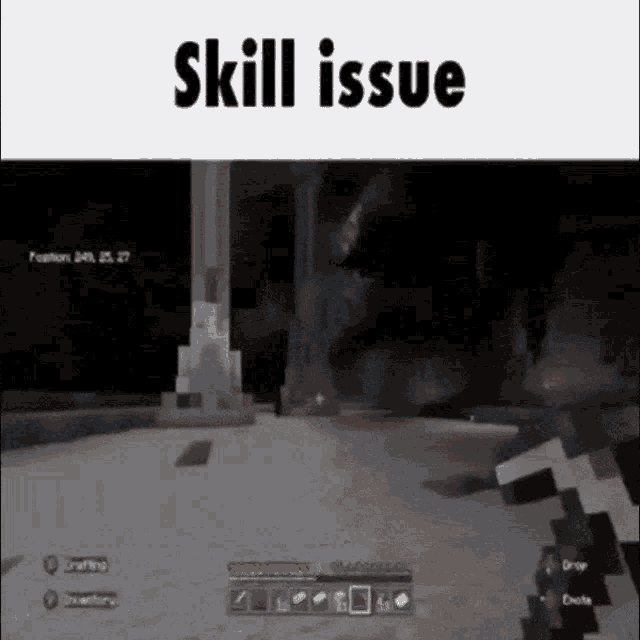 Skill Issue Skills GIF - Skill issue Skills Git gud - Discover & Share GIFs
