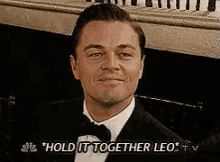 Hold It Together Leo GIF - Oscars Leonardo Di Caprio Disappointed GIFs