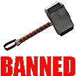 Banned Sticker - Banned Stickers