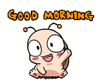 Cute Good Morning Sticker - Cute Good Morning Stickers