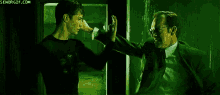 Matrix Neo GIF - Matrix Neo Mr Smith GIFs
