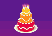 Happy Happy Birthday GIF - Happy Happy Birthday Cake GIFs