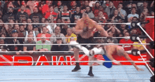 Wwe Brock Lesnar Attack Cody Rhodes GIF - Wwe Brock Lesnar Attack Cody Rhodes Raw GIFs