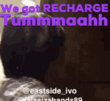 recharge annoying