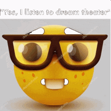 dream theater metal nerd nerd emoji