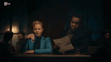 Miss Scarlet And The Duke Side Eye GIF - Miss Scarlet And The Duke Side Eye Moses GIFs