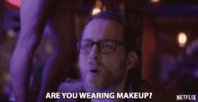 Are You Wearing Make Up Theo Stockman GIF - Are You Wearing Make Up Theo Stockman Josh GIFs