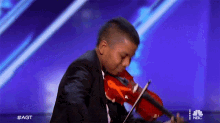 Playing The Violin Americas Got Talent GIF - Playing The Violin Americas Got Talent Violinist GIFs