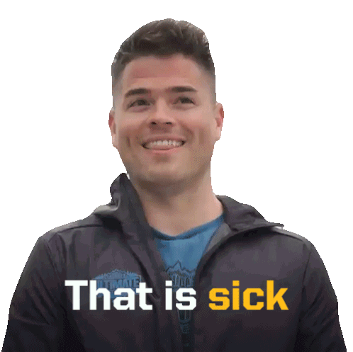 That Is Sick Dustin Seidler Sticker - That Is Sick Dustin Seidler Canadas Ultimate Challenge Stickers