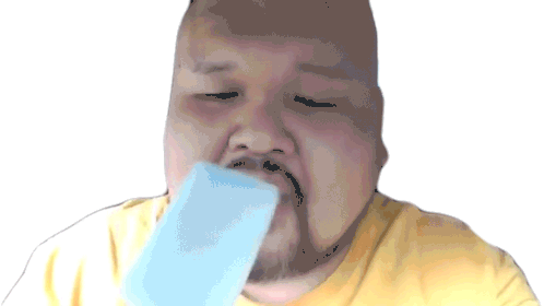 Eating Popsicle Ice Pop Sticker - Eating Popsicle Ice Pop Popsicle Stickers