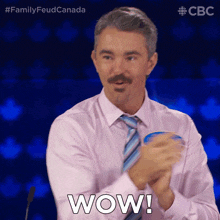 Wow Brad GIF - Wow Brad Family Feud Canada GIFs