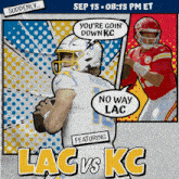 Kansas City Chiefs Vs. Los Angeles Chargers Pre Game GIF - Nfl National Football League Football League GIFs